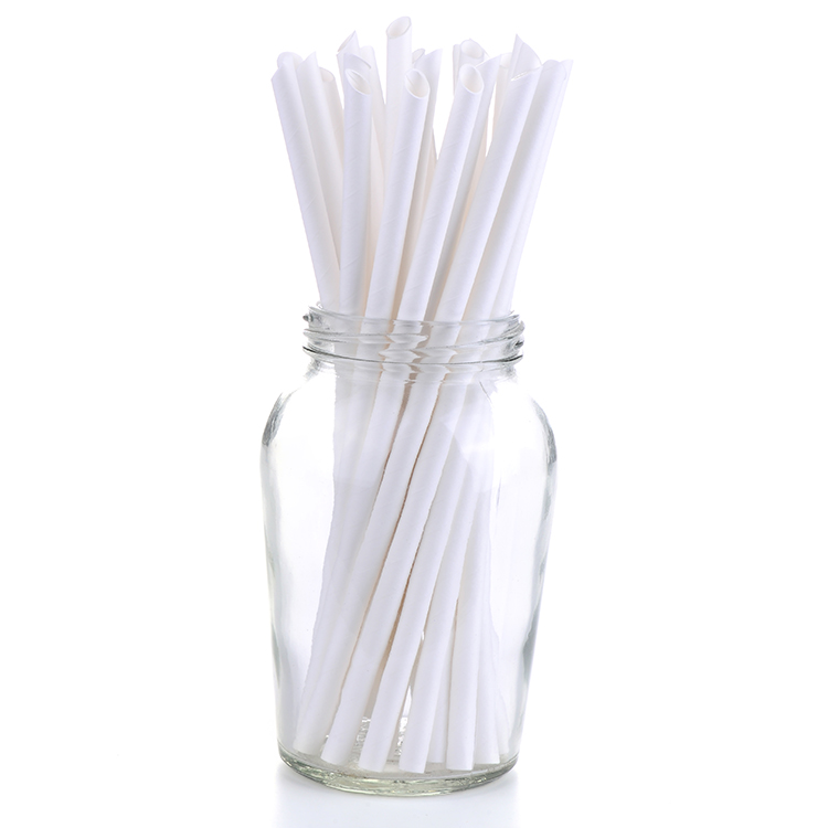 Bevel cut standard 6*197mm paper straws